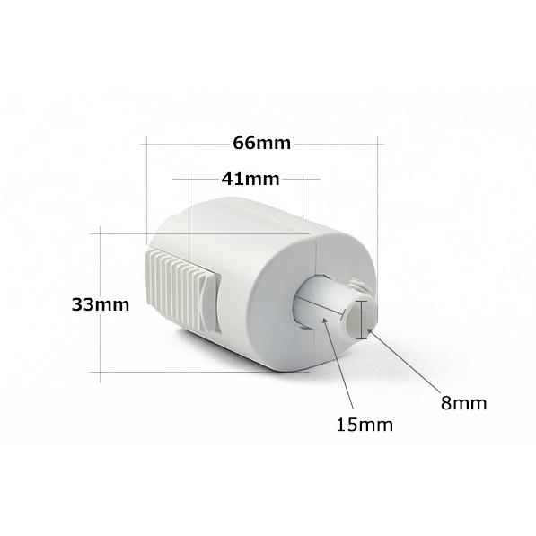 ライティングレール用プラグ ライティングレール部品 コードペンダント パイプ吊兼用タイプ DR4032K 黒 ブラック DR4032W 白 ホワイト | Beamtec | 04
