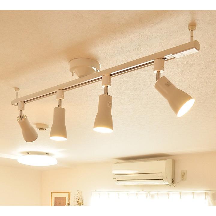 配線ダクトレール用 スポットライト ダクトレール スポットライト LED 電球 E26口金 電球別売り LED照明器具 E26RAIL-CKR 黒 E26RAIL-CWR 白 | Beamtec | 04