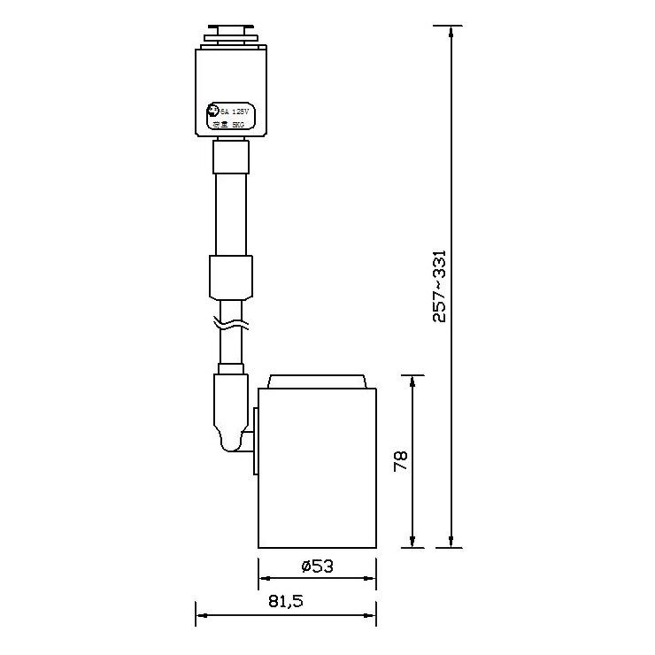 ダクトレール用 スポットライト LED 照明 e26 ライティングレール 伸縮 スポット E26RAIL-SSK 黒 E26RAIL-SSW 白 電球 ダクトレール別売 | Beamtec | 09