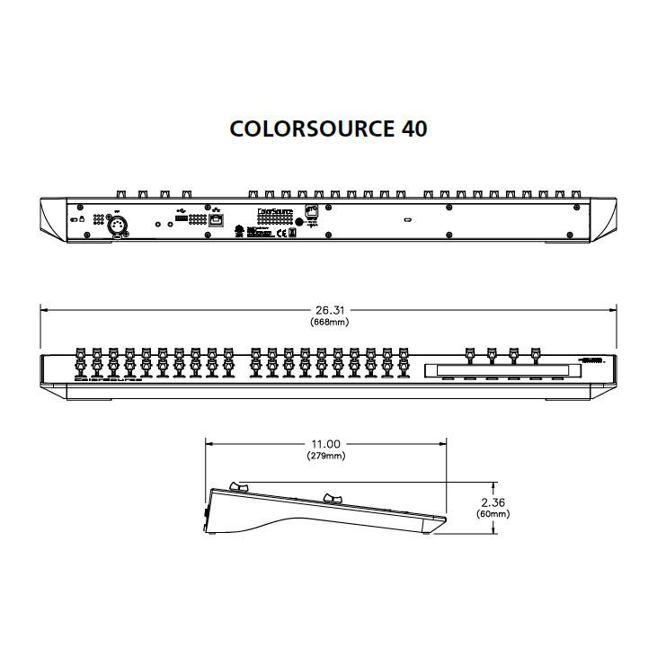 ETC ColorSource 40 DMX 調光卓 | Beamtec | 01