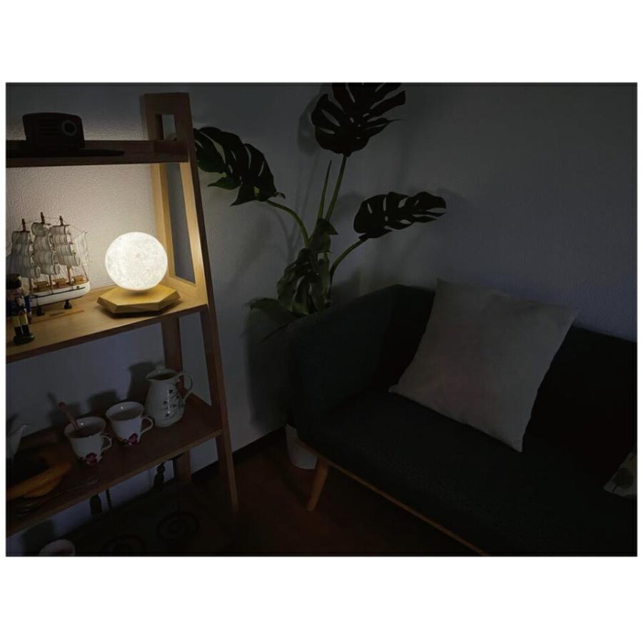 ランプ ベッドサイド ムーン ライト 月 プレゼント ギフト リビング テーブル 照明 間接 | Beamtec | 15