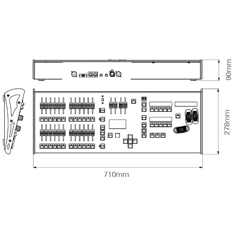 Zero88 Jester ML24 ゼロエイティーエイト DMX 調光卓 | Beamtec | 01