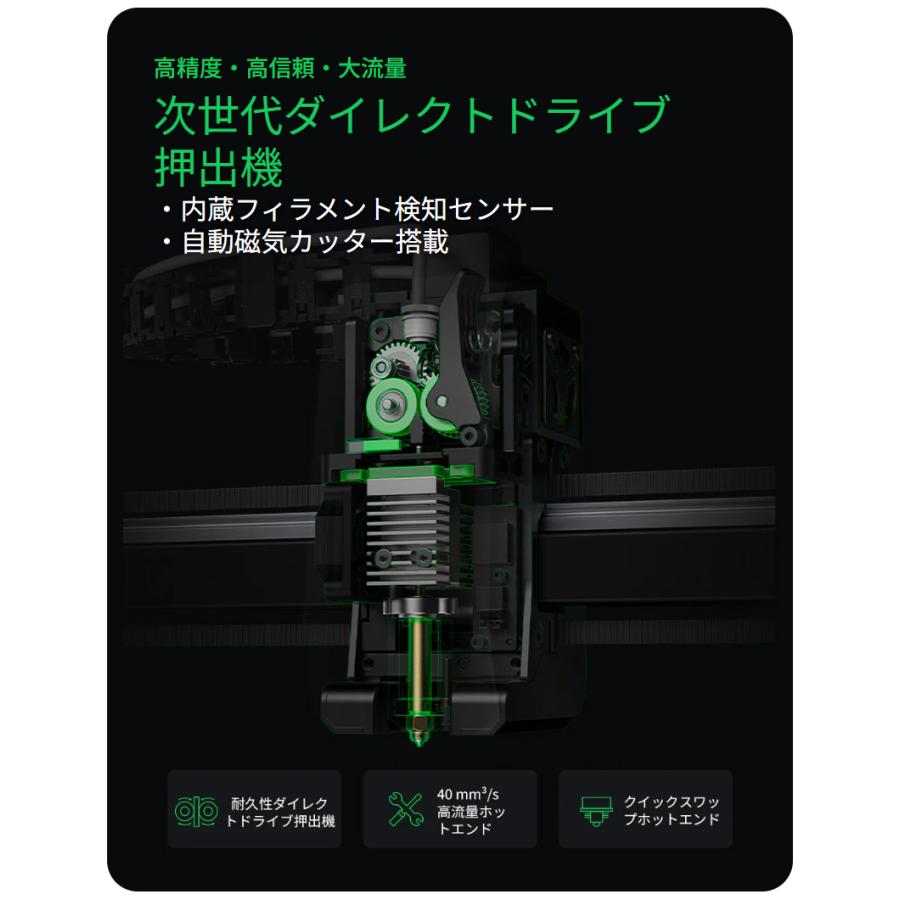 Creality K2Combo 3Dプリンター 印刷速度600mm/s 造形サイズ 260x260x260mm 正規取扱店 | Beamtec | 11