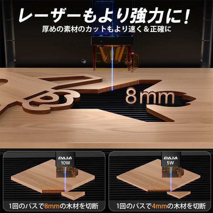 コンパクトレーザー加工機家庭用 Amazon.co.jp: レーザー彫刻機 刻印機 1600mw 高速度 高性能
