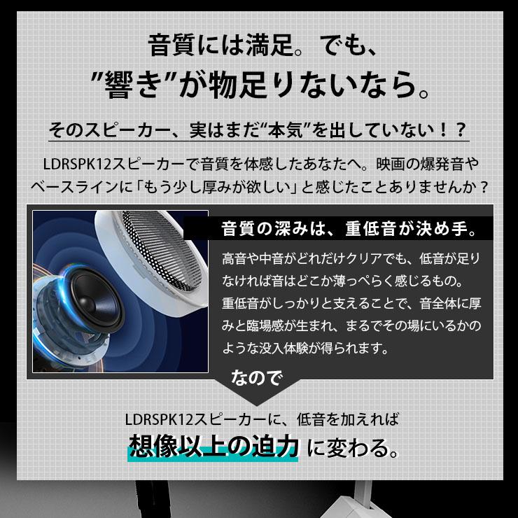 Beamtec（ビームテック） ウーファー スピーカー Bluetooth LDRSPK12