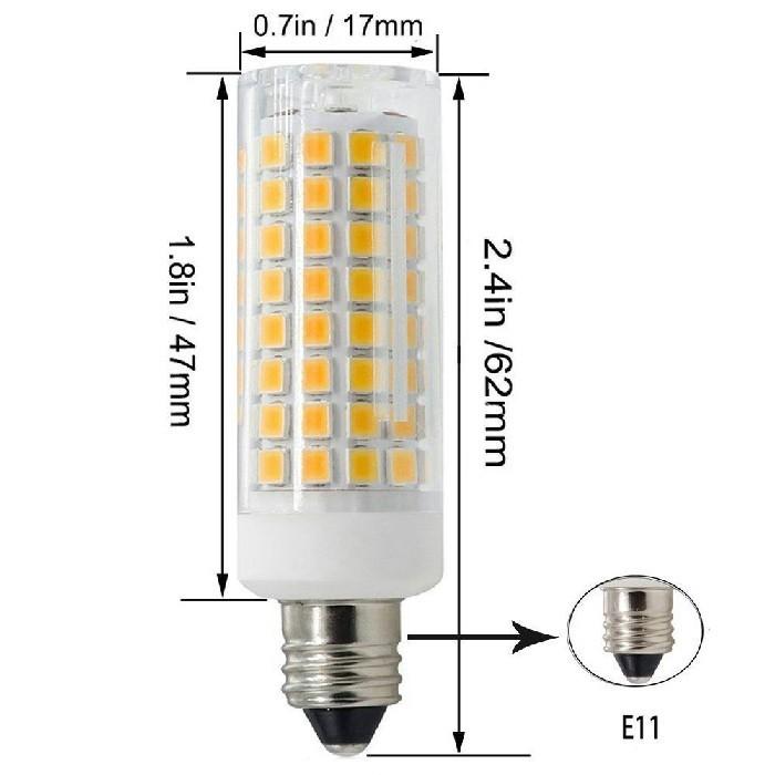 【BONUS+5％】5個セット LED電球 スポットライト E11 ハロゲン 80W 相当 電球色 昼光色 LDT7-E11 ビームテック｜beamtec｜04