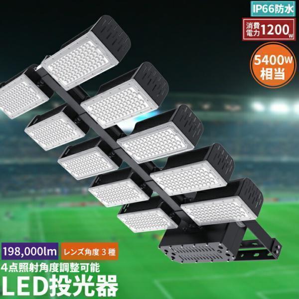 LED投光器 1200W 投光器 LED 屋外 看板 駐車場 倉庫 工場 作業灯 防犯灯 LED高天井 照明器具 LET1200 ビームテック | Beamtec