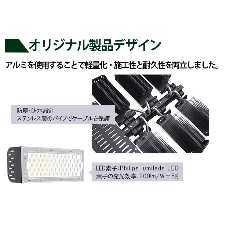 LED投光器 960W 投光器 LED 屋外 看板 駐車場 倉庫 工場 作業灯 防犯灯 LED高天井 照明器具 LET960 ビームテック | Beamtec | 12