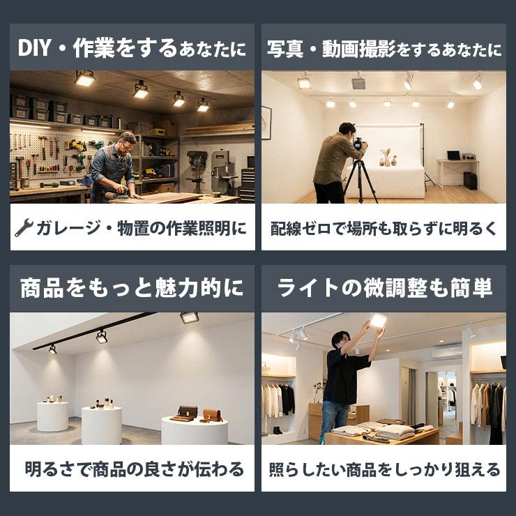 LED投光器 ダクトレール スポットライト 電球色 昼光色 黒 白 30W IP65 屋内 屋外 防塵 耐塵 防水 LEW030DRII ビームテック | Beamtec | 07