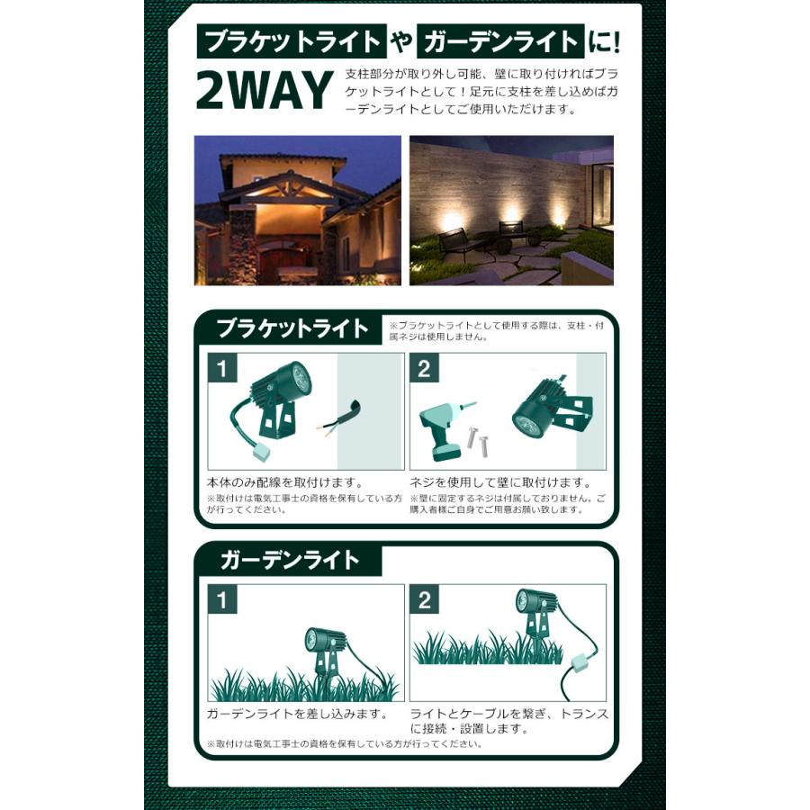 ガーデンライト 屋外 防水 IP65 5W LSG-5 ビームテック | Beamtec | 07