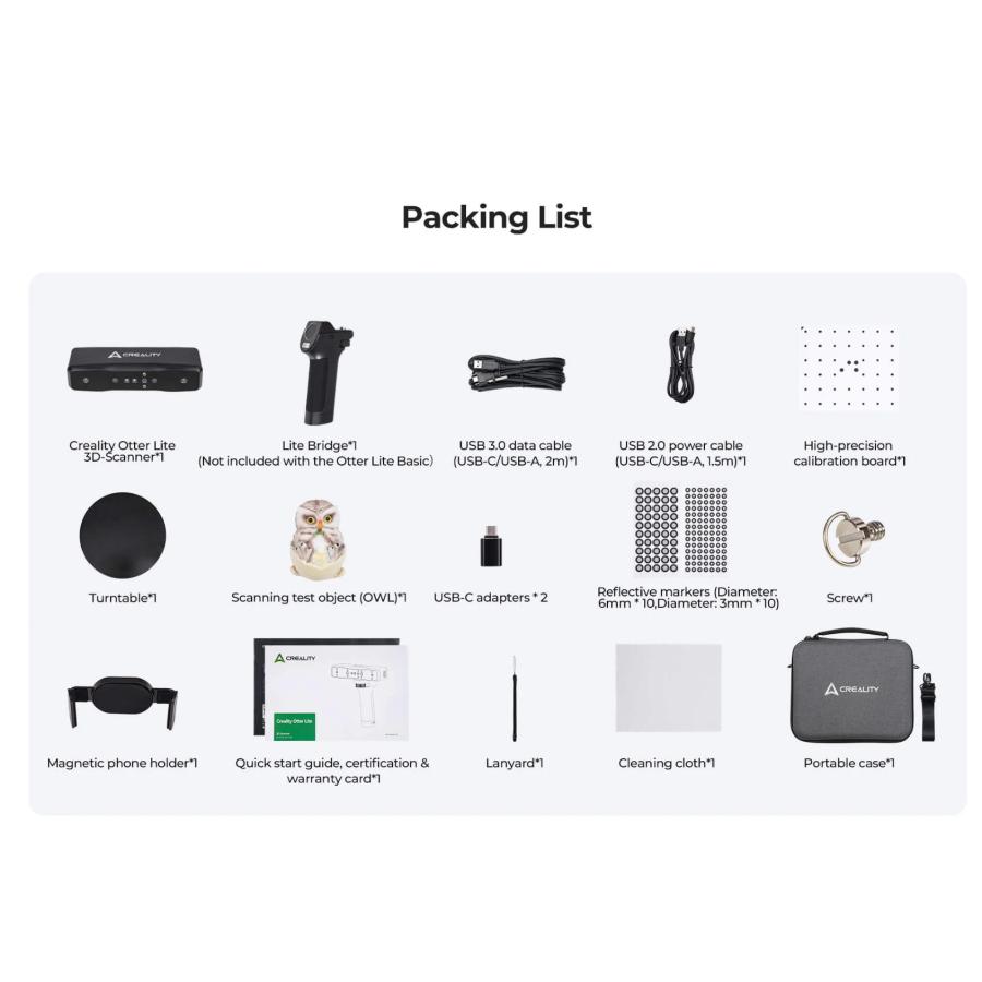 Creality Otter Lite 高精度3Dスキャナー 正規取扱店 ビームテック |  | 16