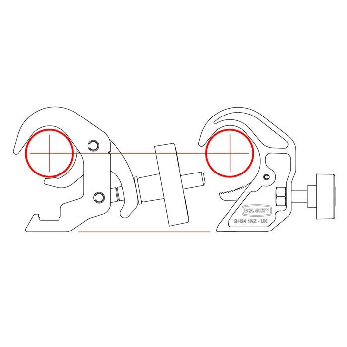 Doughty ダウティ Clamp クランプ 照明ハンガー 舞台照明 T58410 ビームテック | Beamtec | 03
