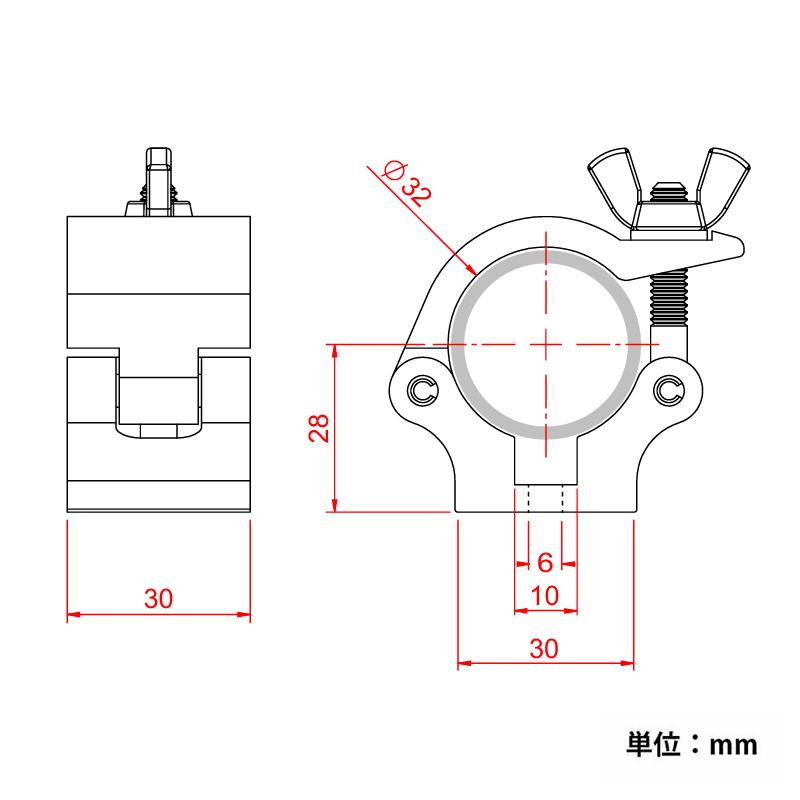 Doughty ダウティ Clamp クランプ 照明ハンガー 舞台照明 T58800 ビームテック | Beamtec | 02