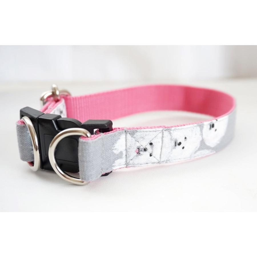 犬用首輪 ビションフリーゼ（全3色） オーダーメイド品 子犬 小型犬