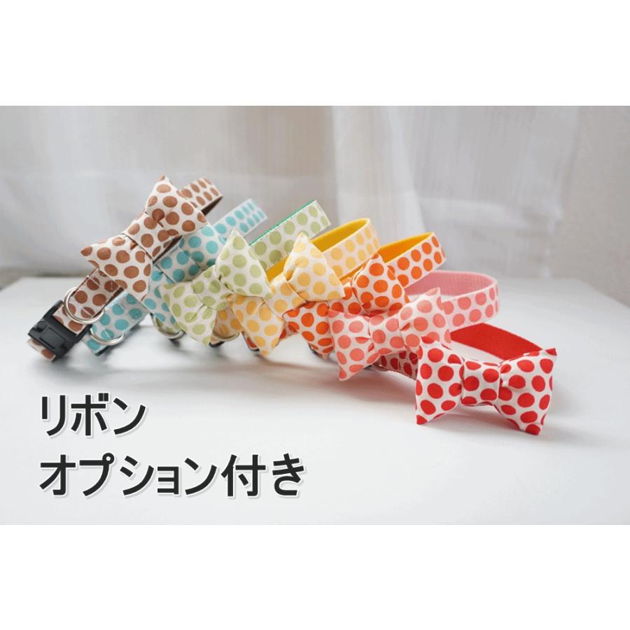 犬用首輪 リバティ Flower Tops（全2色） 15mm 20mm オーダー