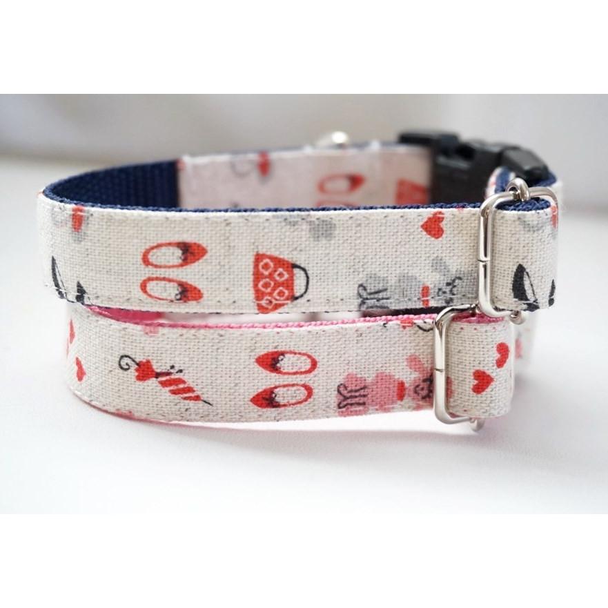 犬用首輪 ハーネス おしゃれプードル 全２色 オーダーメイド品 子犬 小型犬 中型犬 Poodle C Beans Factory Yahoo 店 通販 Yahoo ショッピング