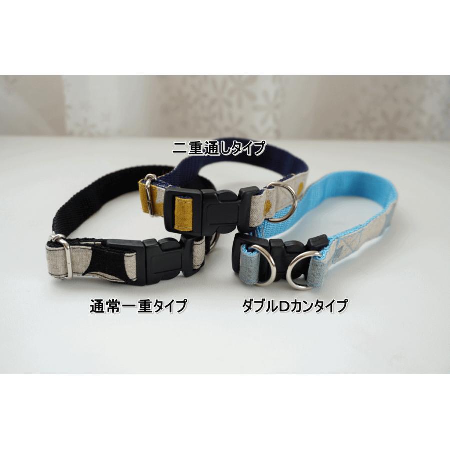 犬用首輪／ハーネス てんとう虫とお花（全3色） オーダーメイド 子犬