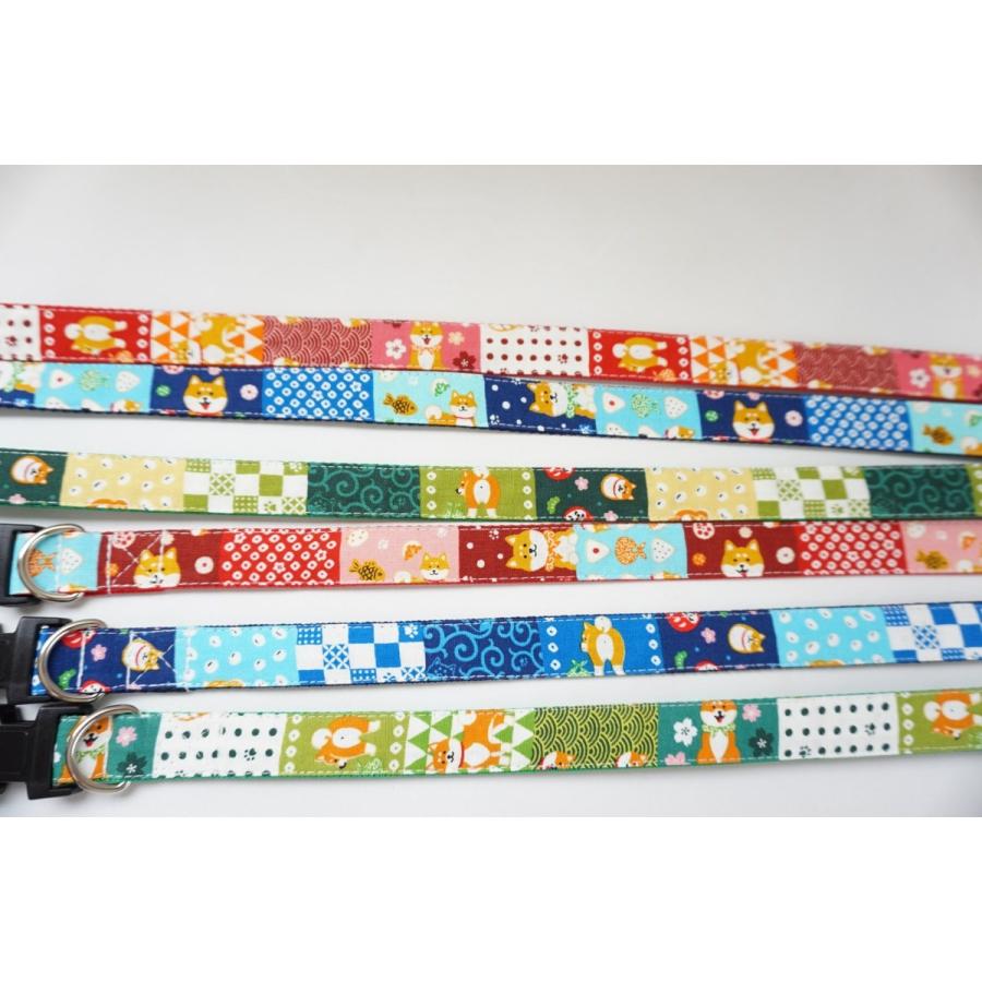 犬用首輪 ハーネス 柴犬和パッチ 全３色 オーダーメイド品 子犬 小型犬 中型犬 しばいぬ 和柄 和風 シバイヌ 柴犬 ２０mm幅 Shiba Patch C Beans Factory Yahoo 店 通販 Yahoo ショッピング