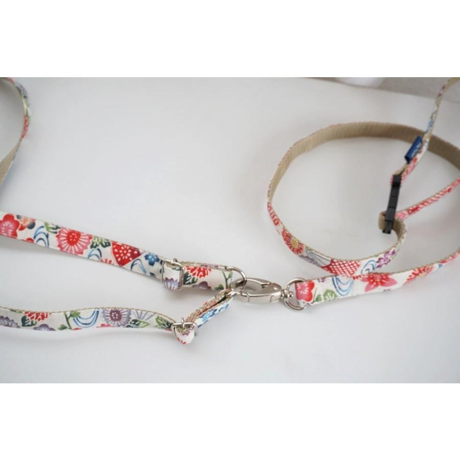 １５mm幅 ツインリード 長さ変更可能タイプ 柄が選べる オーダーメイド 小型犬 中型犬 多頭引き ダブルリード 二頭引きリード Twin Typed Beans Factory Yahoo 店 通販 Yahoo ショッピング