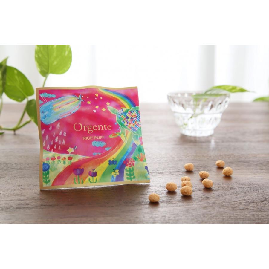 子供用 無添加 パフ お菓子 化学農薬不使用 砂糖や食塩不使用　Orgente PUFF　ピンク　ニンジン＆ビーツ　７袋入り |  | 04