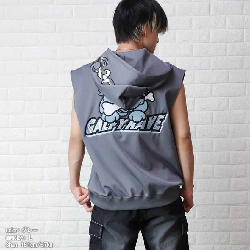 GALFY ガルフィー チーマー ZIP ノースリーブ ストリート GALFY ガルフィー チーマー ZIP ノースリーブ ストリート