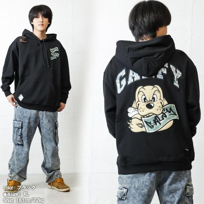 GALFY（ガルフィー） パーカー お金大好き プルオーバー スウェット