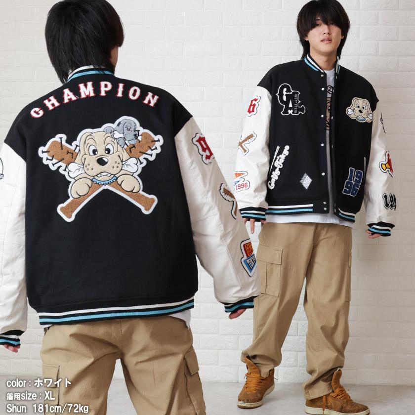 GALFY（ガルフィー） スタジャン アウター 復活わんわん大学 ワイド