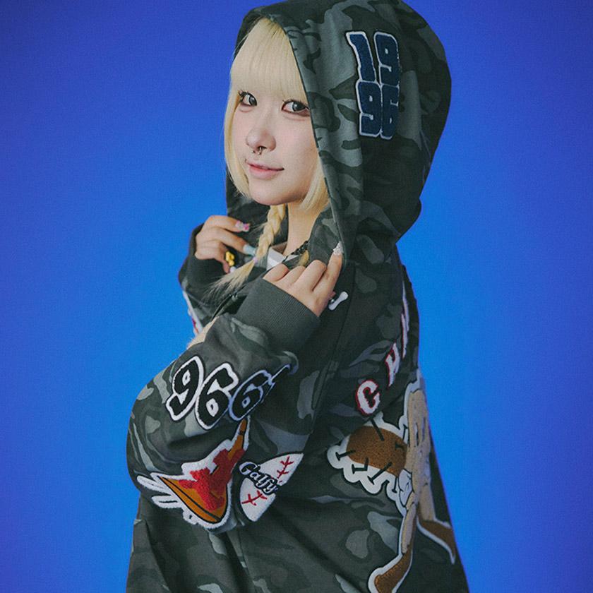 GALFY（ガルフィー） パーカー メンズ ジップパーカー フード 裏毛 綿