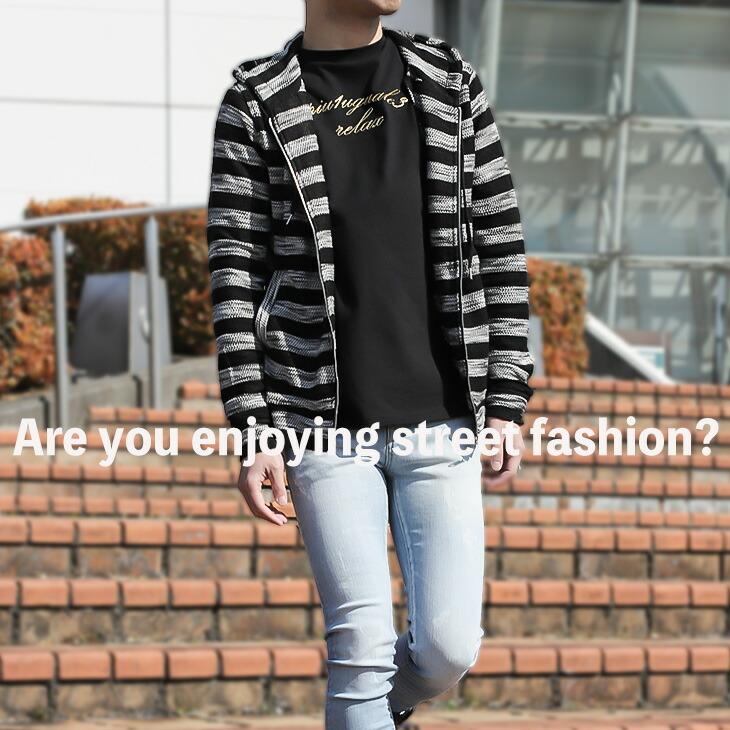 5,489→2,490円】ボーダー ZIP パーカー 羽織 春服 メンズ 5,489→2,490円】ボーダー ZIP パーカー 羽織 春服 メンズ