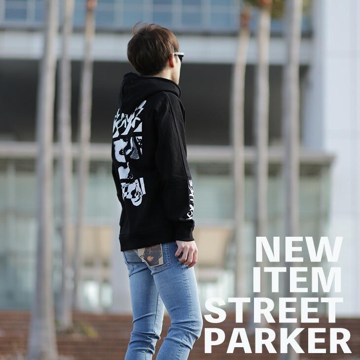 ワイドパーカー メンズ レディース ドルマン ストリート フード