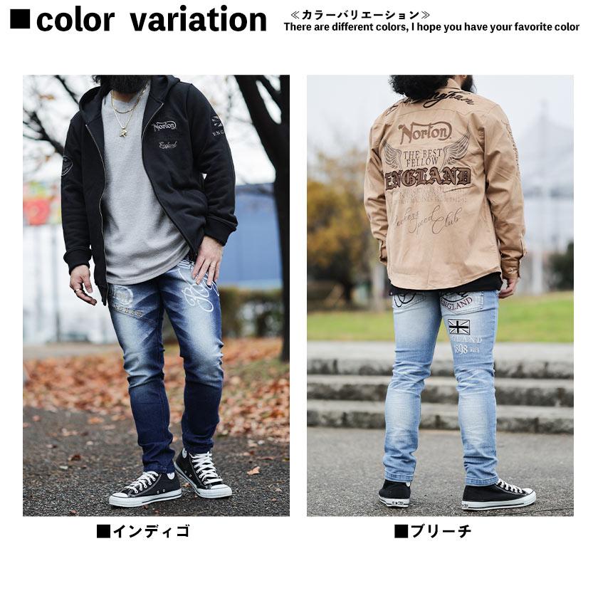 Norton ノートン ストレッチ ジーンズ パンツ ボトム ユニオン Norton ノートン ストレッチ ジーンズ パンツ ボトム ユニオン