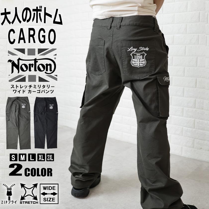 ノートン Norton ワイド カーゴパンツ ストレッチ ブランド