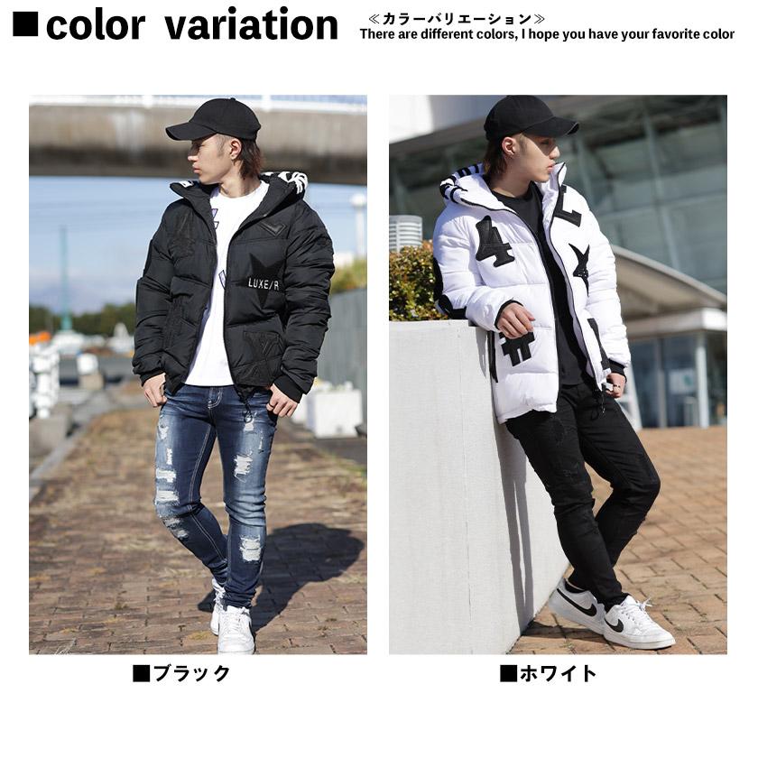 LUXE/R (ラグジュ) ロゴ ワッペン 中綿 アウター ブルゾン LUXE/R (ラグジュ) ロゴ ワッペン 中綿 アウター ブルゾン