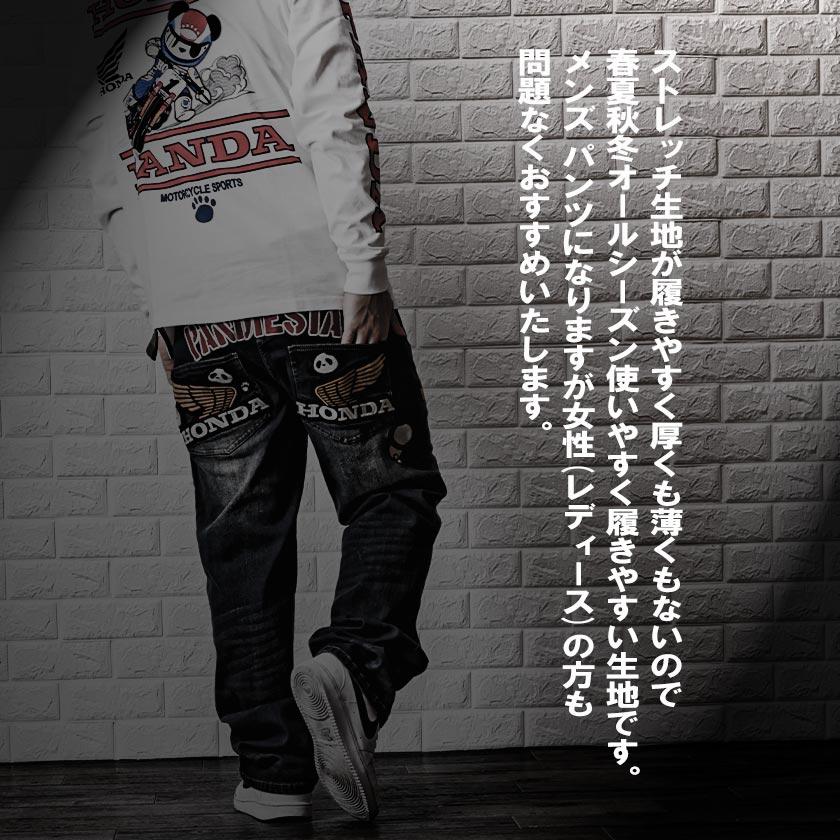 PANDIESTA JAPAN HONDA コラボ ウイングロゴ ジーンズ ホンダ デニム
