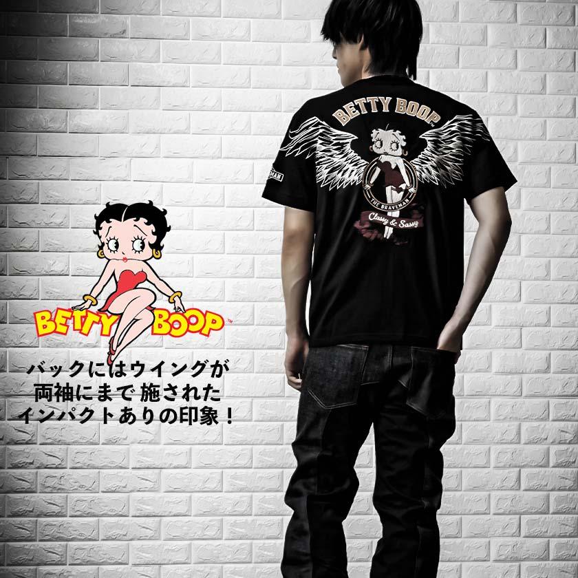 The BRAVE-MAN ブレイブマン ベティーブープ コラボ Tシャツ メンズ