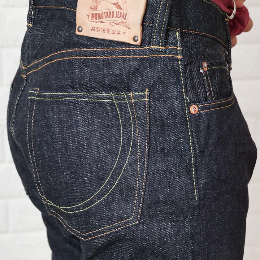 銅丹レーベル 桃太郎ジーンズ 銅丹 どうたん ナローテーパード