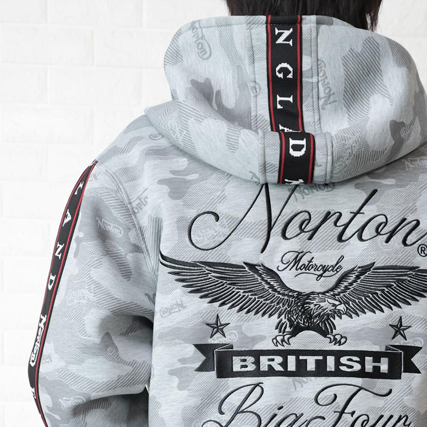 ノートン Norton セットアップ 上下 ブランド 長袖 ジップ