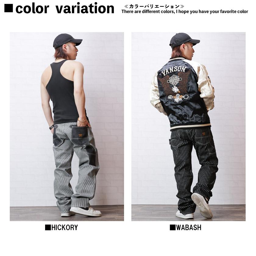 VANSON (バンソン) デニム ペインターパンツ ジーンズ バックル VANSON (バンソン) デニム ペインターパンツ ジーンズ バックル