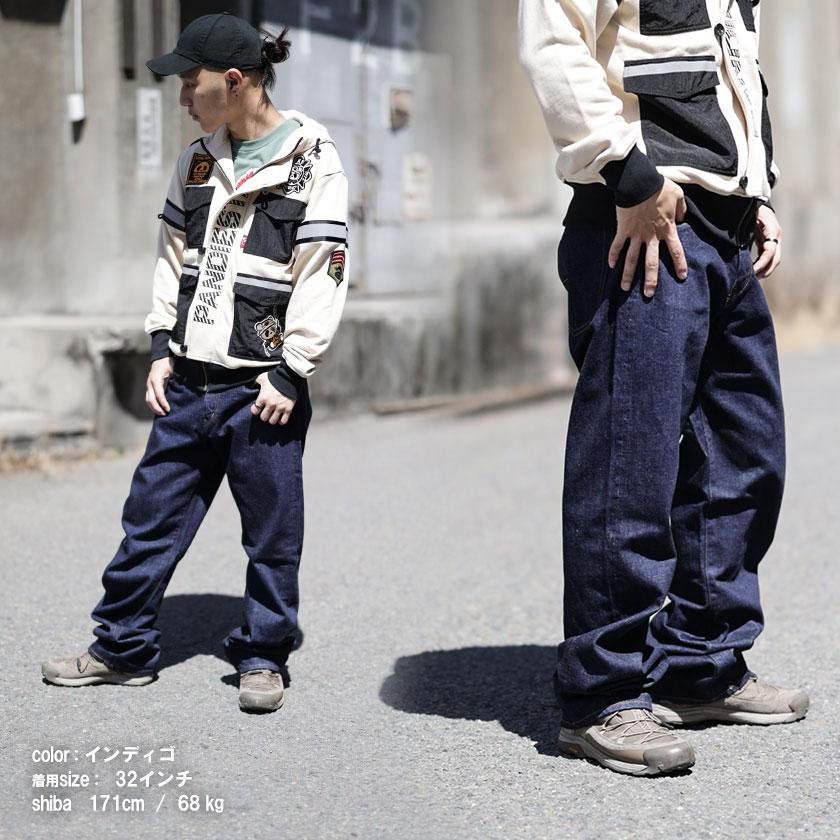 児島ジーンズ メンズ デニムパンツ 15オンス セルビッチ ワイド 児島ジーンズ メンズ デニムパンツ 15オンス セルビッチ ワイド