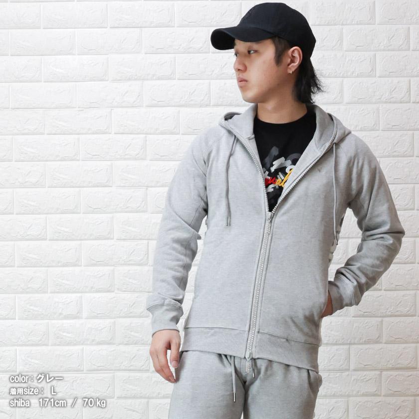 1PIU1UGUALE3 RELAX サイドロゴ ジップ パーカー ジップパーカー 1PIU1UGUALE3 RELAX サイドロゴ ジップ パーカー ジップパーカー
