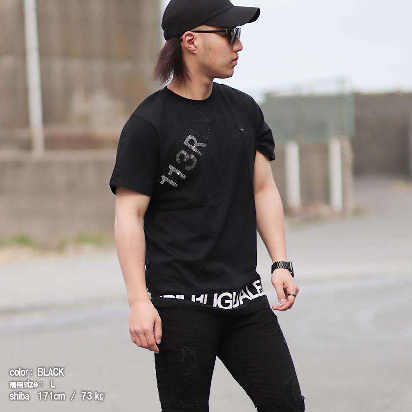 美品】ウノピュウノウグァーレトレブラック半袖Tシャツ2枚セット