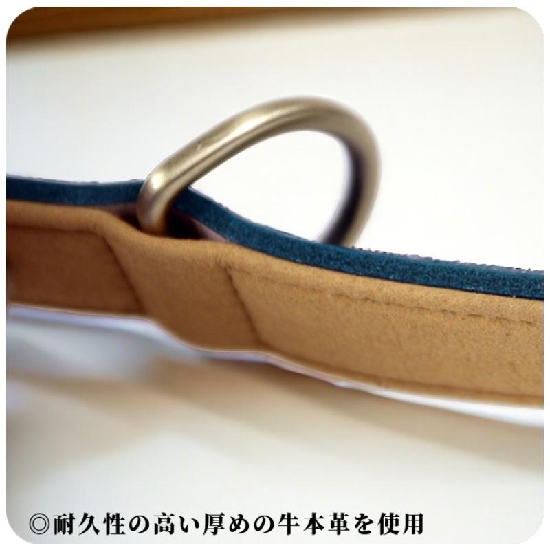 名入れ無料 犬用 本革首輪 厚手レザー 首回り調整可能 ベルトタイプ 小型犬 中型犬 大型犬対応 迷子札リング付き 牛革製 おしゃれカラー 5サイズ展開 丈夫 |  | 13