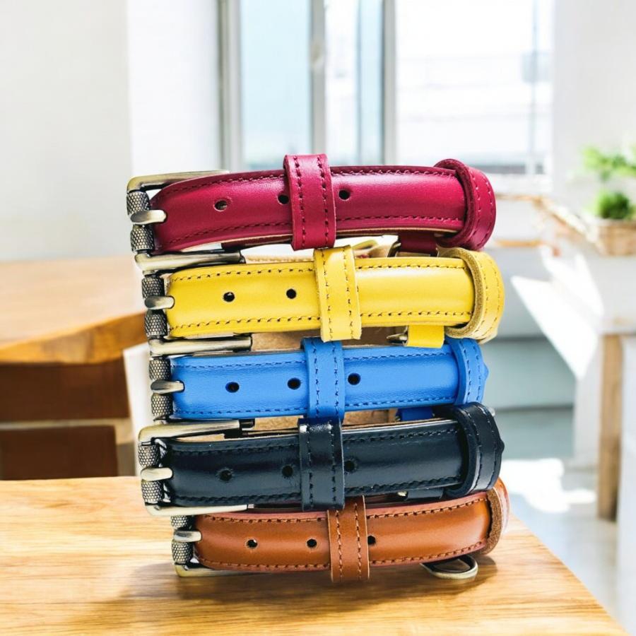 犬 首輪 ベルト首輪 本革首輪 キルティング加工 犬 ベーシック 犬首輪 シンプル 革 おしゃれ かわいい 小型犬 中型犬 大型犬サイズあり |  | 11