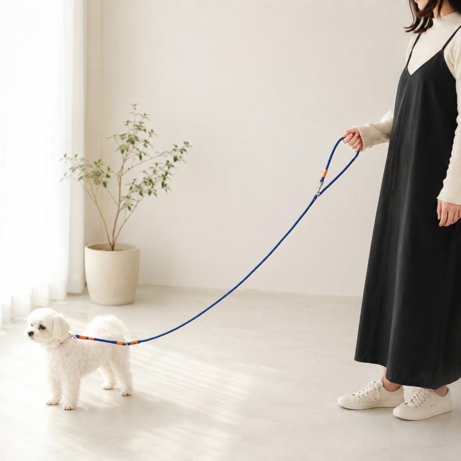 犬用ショルダーリード 3WAY ハンズフリー 肩掛け 腰巻き 手持ち ナイロン 小型犬 中型犬 大型犬 2.5m 3.5m 5.5m |  | 14