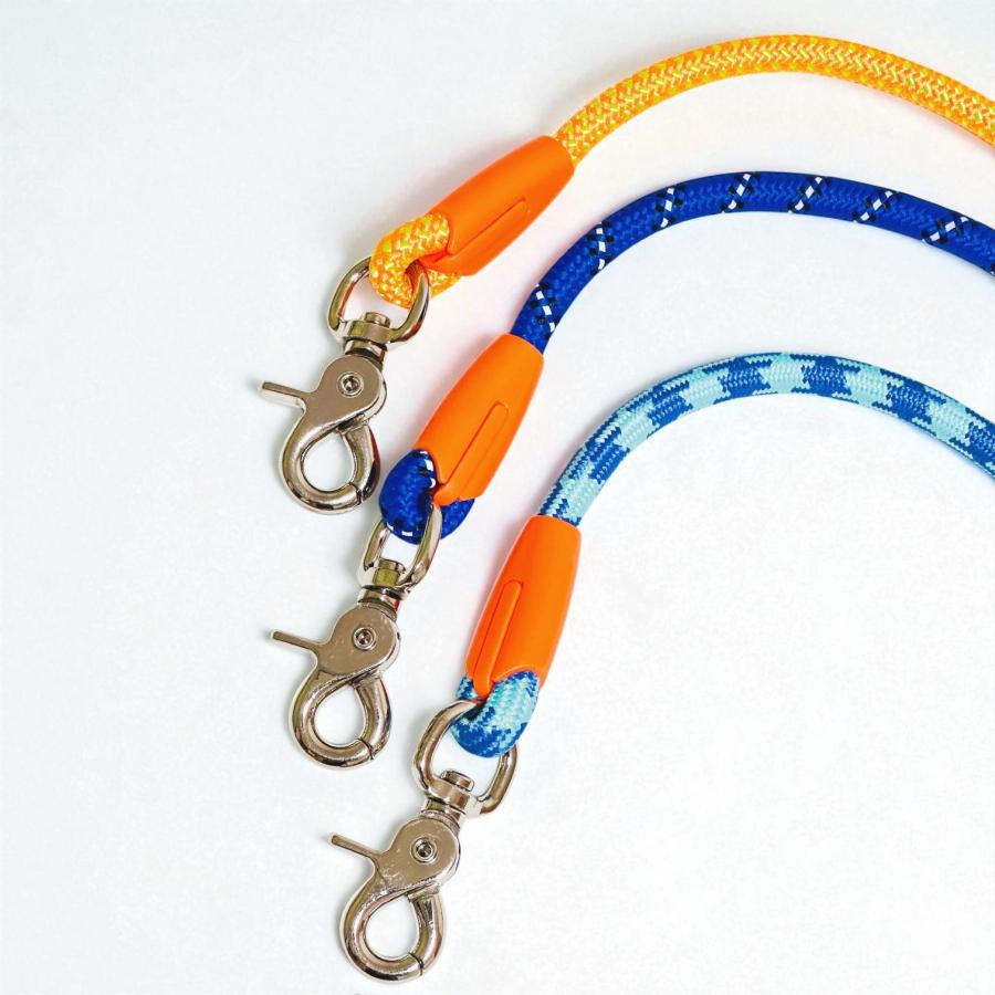 新発売 犬用リード 3WAY ショルダーリード ハンズフリー 腰掛け 肩掛け 手持ち対応 ナイロン製 長さ2.5m 3.5m 5.5m 太さ6mm 8mm 小型犬 中型犬 大型犬 散歩用 |  | 14