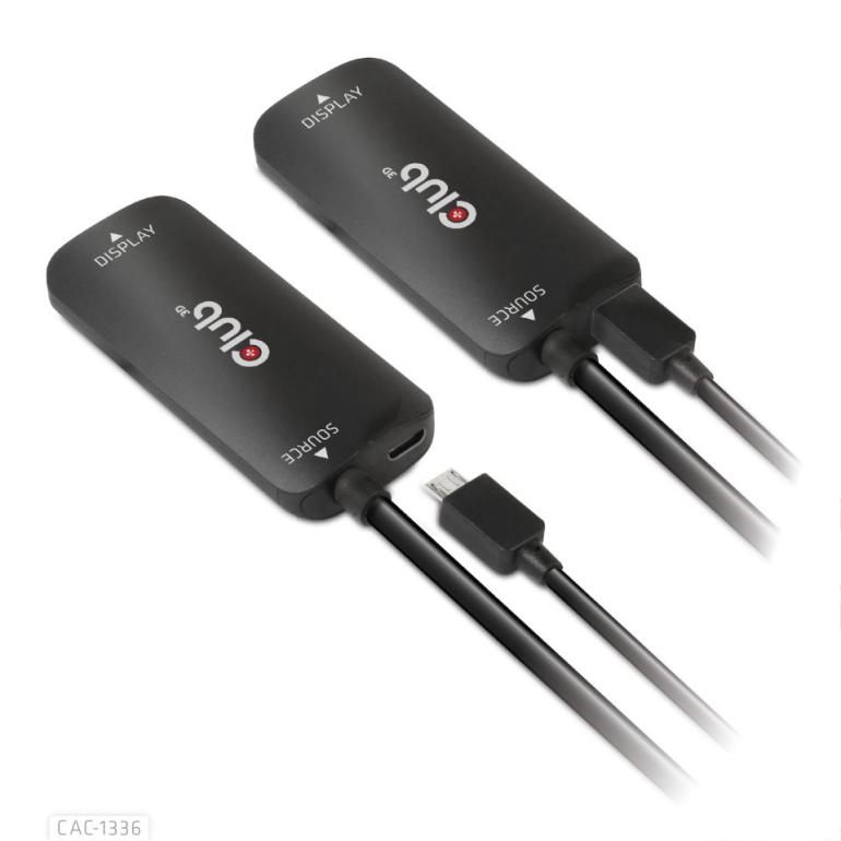 国内正規品 Club 3D HDMI オス to USB Type C メス 4K120Hz 8K30Hz アクティブ アダプタ (CAC-1336)の画像