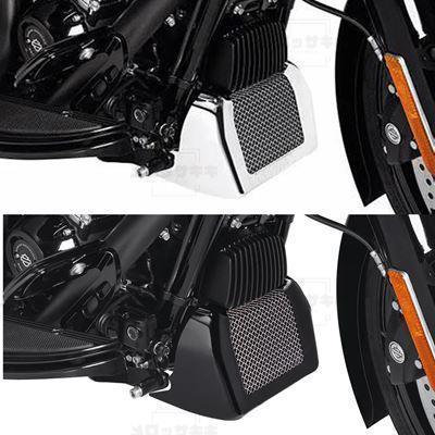 新品 ハーレー純正 オイルクーラーカバー ツーリング FLHR FLHRC他 