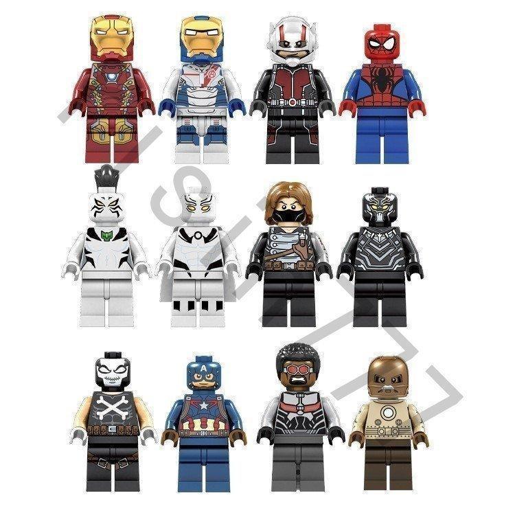 互換品 ブロック スーパー・ヒーローズ アベンジャーズ タワーの攻撃(7 