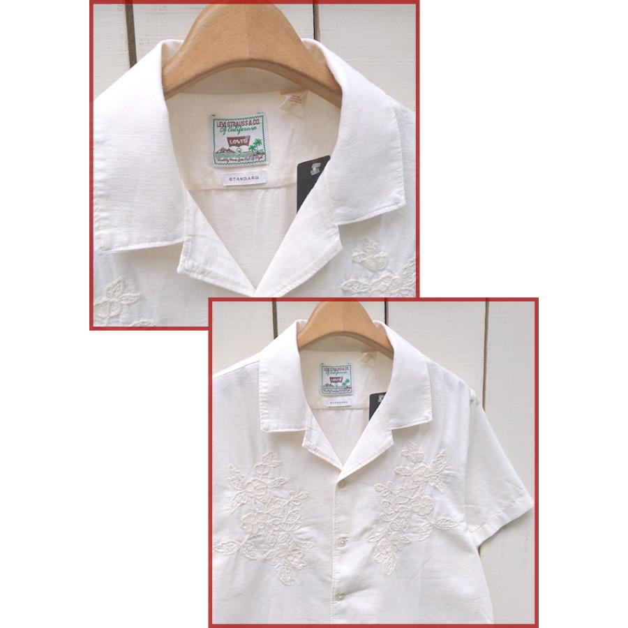 Levi's Red Tab リーバイス レッドタブ キャンプシャツ Sunset No Pkt Camp Shirts 半袖 ポケなし コットン リネン アロハ | Levi's | 03