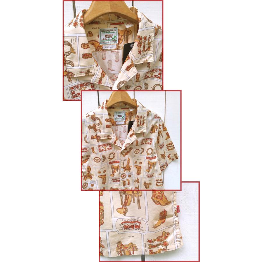 Levi's Red Tab リーバイス レッドタブ キャンプシャツ Sunset No Pkt Camp Shirts 半袖 ポケなし コットン リネン アロハ | Levi's | 07